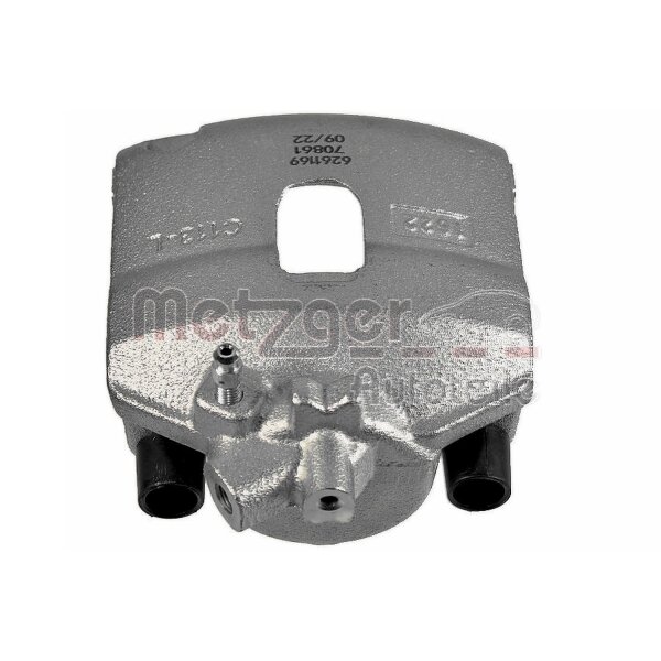 Brake Caliper front axle left hand caliper METZGER for e.g. FIAT PUNTO