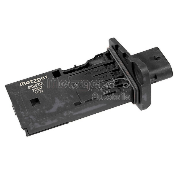Mass Air Flow Sensor 4-pole METZGER IAM-Expertise suitable for SEAT LEON