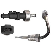 Sensor exhaust gas temperature before soot particle...