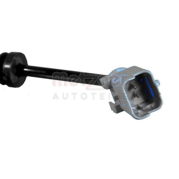Wheel Speed Sensor rear axle METZGER suitable for e.g. PEUGEOT 208