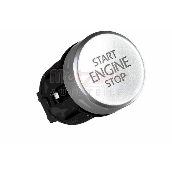 Start-Stopp-Knopf Druckbetätigung 4-polig silber METZGER für u.a. VW TIGUAN
