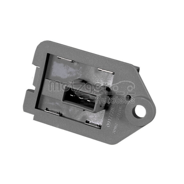 Control Unit Electric Fan Engine Cooling 3-pole METZGER for e.g. PEUGEOT 406