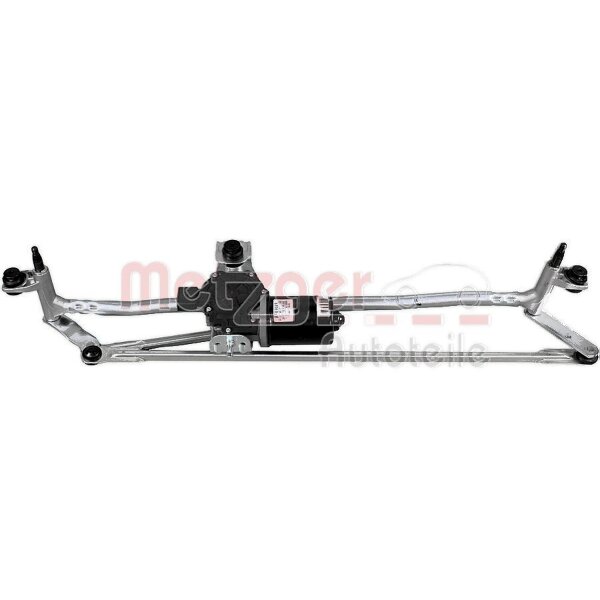 Wiper Linkage front with electric motor METZGER for e.g. VW CRAFTER