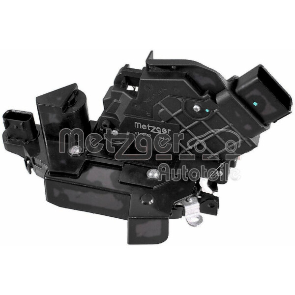 Door Lock front right without double locking METZGER for e.g. VOLVO V70