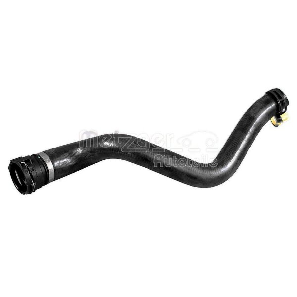 Radiator Hose centre left engine radiator inlet METZGER for e.g. OPEL ASTRA