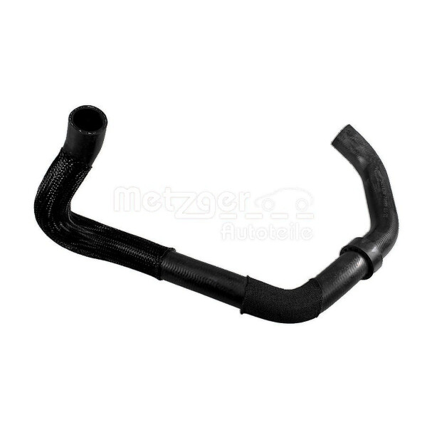 Radiator Hose centre right engine radiator outlet METZGER for VW PASSAT