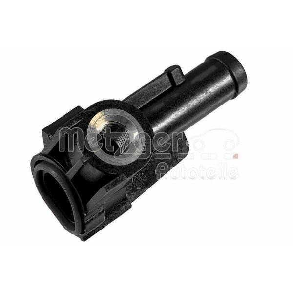 Coolant Flange right with Seal plastic METZGER for e.g. FIAT IDEA