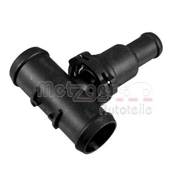 Thermostat Coolant opening temperature 75 °C METZGER for e.g. VW SCIROCCO