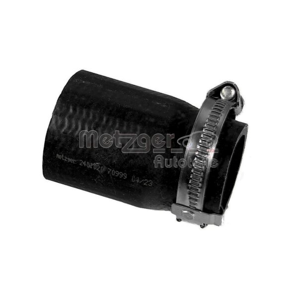 Charge Air Hose with clamp METZGER IAM-Expertise suitable for e.g. HYUNDAI i30