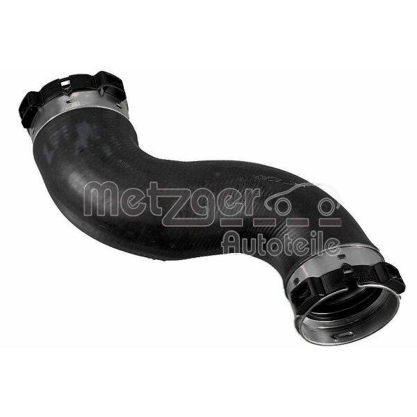 Charge Air Hose front with quick couplings METZGER for e.g. MB SPRINTER