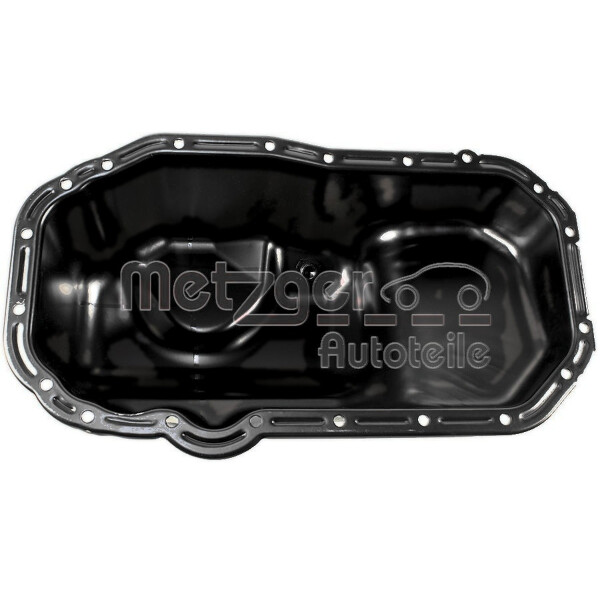 Oil Sump sheet steel without Seal METZGER suitable for e.g. VW JETTA