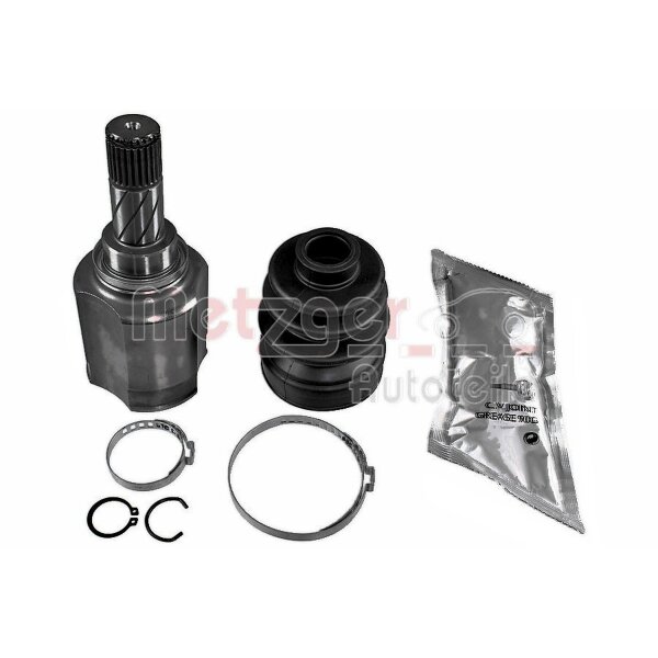 Gelenksatz Antriebswelle getriebeseitig 168 mm METZGER für u.a. RENAULT MEGANE