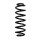 Suspension spring rear axle Ø 13.2 mm 357 mm EIBACH for e.g. VW PASSAT B6