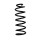 Suspension spring rear axle Ø 13 mm 378 mm EIBACH for PEUGEOT PARTNER and others