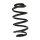 Suspension Spring Rear Axle Coil spring with constant wire diameter SPIDAN for e.g. MINI Mini Countryman