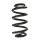Suspension Spring Rear Axle Coil spring with constant wire diameter SPIDAN for e.g. BMW X1
