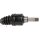 Drive Shaft 627 mm LÖBRO for e.g. PEUGEOT 206 Schrägheck