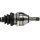 Drive Shaft 606mm M22x1.5 Ø 84mm LÖBRO for e.g. OPEL Astra