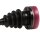 Drive Shaft 560 mm LÖBRO for e.g. VW Golf Plus