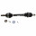Drive Shaft 625mm M24x1.5 Ø 86mm LÖBRO for e.g. CITROËN C3 Picasso