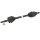 Drive Shaft 663mm M22x1.5 Ø 85mm LÖBRO for e.g. TOYOTA Auris