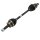 Drive Shaft 616mm M22x1.5 Ø 75mm LÖBRO for e.g. OPEL Adam