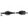 Drive Shaft 616mm M24x1.5 Ø 82mm LÖBRO for OPEL Corsa