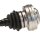 Drive Shaft 672 mm LÖBRO for e.g. BMW 3er Touring