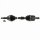 Drive Shaft 666mm M24x1.5 Ø 101mm LÖBRO for e.g. NISSAN Qashqai