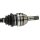 Drive Shaft 573mm M22x1.5 Ø 84mm LÖBRO for e.g. OPEL Astra