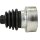 Drive Shaft 491 mm LÖBRO for e.g. VW Polo