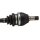 Drive Shaft 599mm M20x1.5 Ø 82mm LÖBRO for e.g. OPEL Meriva