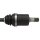 Drive Shaft 596mm M16x1.5 Ø 98mm LÖBRO GKN Automotive OE-Technologie 50°