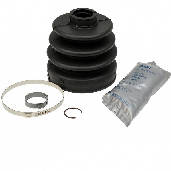 Bellow Kit Drive Shaft NBR Ø 24mm with grease LÖBRO for e.g. HYUNDAI Pony