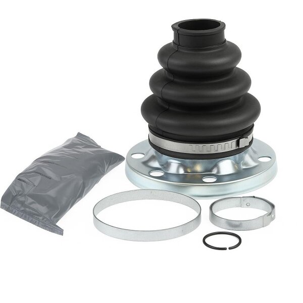 Bellow Kit Drive Shaft NBR Ø27mm Joint Disc +grease LÖBRO for e.g. BMW 5 Series