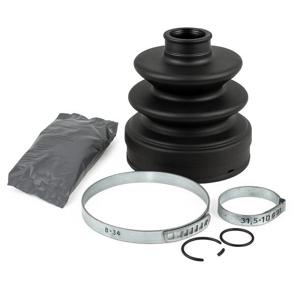 Bellow Kit, drive shaft NBR (nitrile butadiene rubber) LÖBRO for e.g. HYUNDAI i30