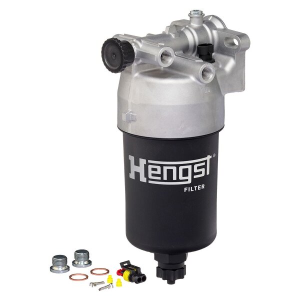 Kraftstofffilter mit Filterheizung 314mm HENGST FILTER für u.a. Landmaschinen