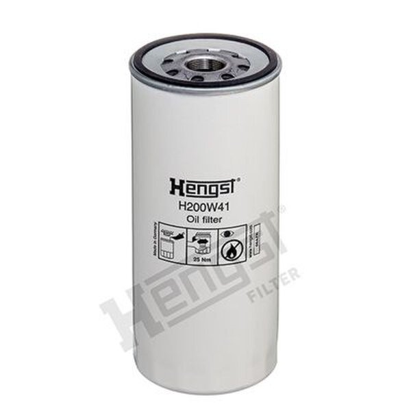 Oil filter screw-on filter HENGST for MACK VOLVO RENAULT TRUCKS UD TRUCKS