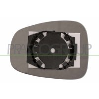 Mirror glass outside mirror right heated convex PRASCO...