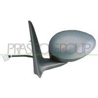 Outside mirror left electrically heated aspherical PRASCO...