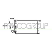 Radiator engine cooling PRASCO for LANCIA Y10 (156_)