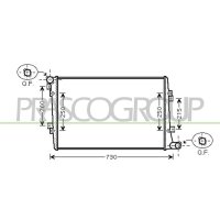 Kühler Motorkühlung PRASCO für VW CADDY III