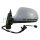 Outside mirror left electrically heated foldable PRASCO for AUDI A3 (8P1)
