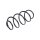 Suspension Spring Front Axle Coil Spring TRISCAN for KIA CEED and others