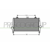 Intercooler PRASCO for CITROËN C5 III
