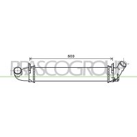Intercooler PRASCO for DACIA LOGAN (LS_)