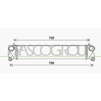 Intercooler PRASCO for FIAT SEDICI (189_)
