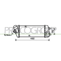 Intercooler PRASCO for KIA RIO II