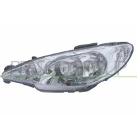 Headlights PRASCO for PEUGEOT 206 Hatchback