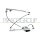 Window regulator PRASCO for RENAULT MEGANE II